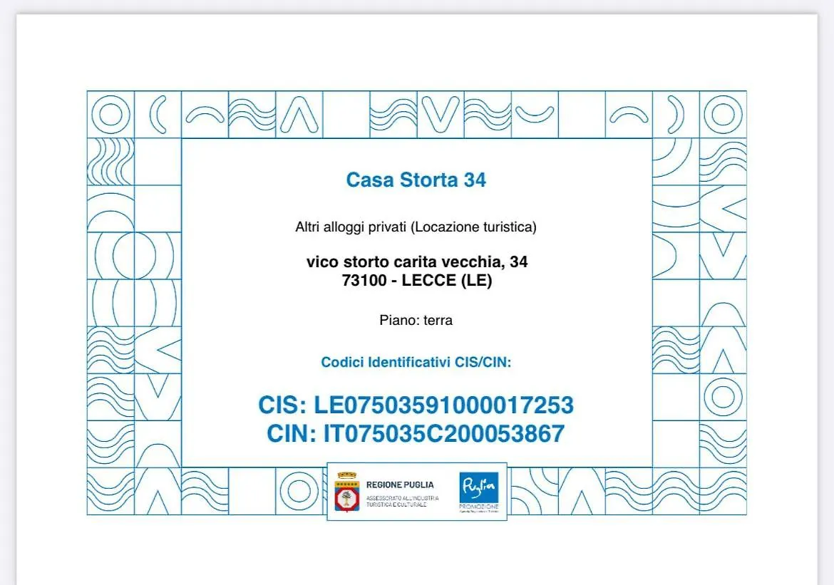 Casa Storta 34 Lägenhet Lecce 0*,